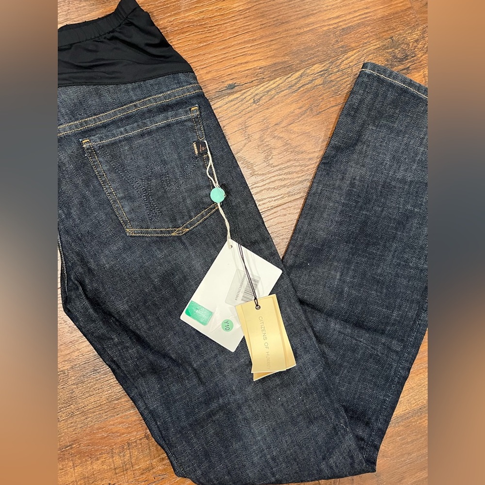 NWT Citizens of Humanity maternity jeans straight leg